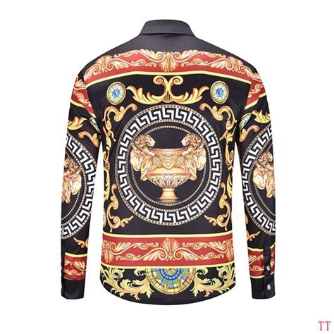 fake versace shirt free shipping|is versace clothing genuine.